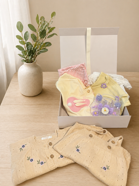 Birthday Girl Gift Box – 3 Outfit Set + Accessories (Limited Edition)