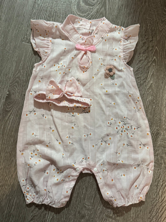 Cherry Blossom Romper