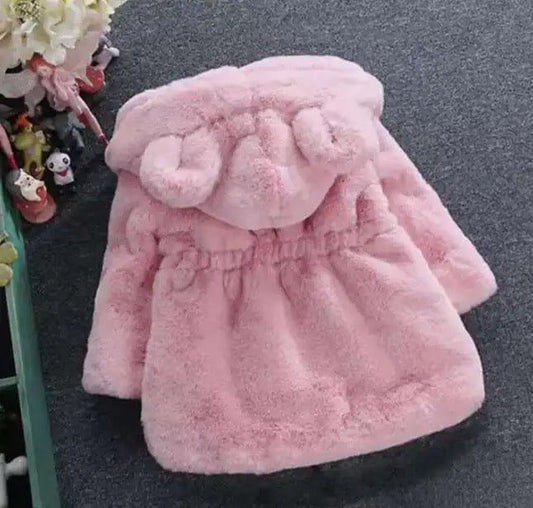 Bunny faux fur coat - Les Pas De Bébé