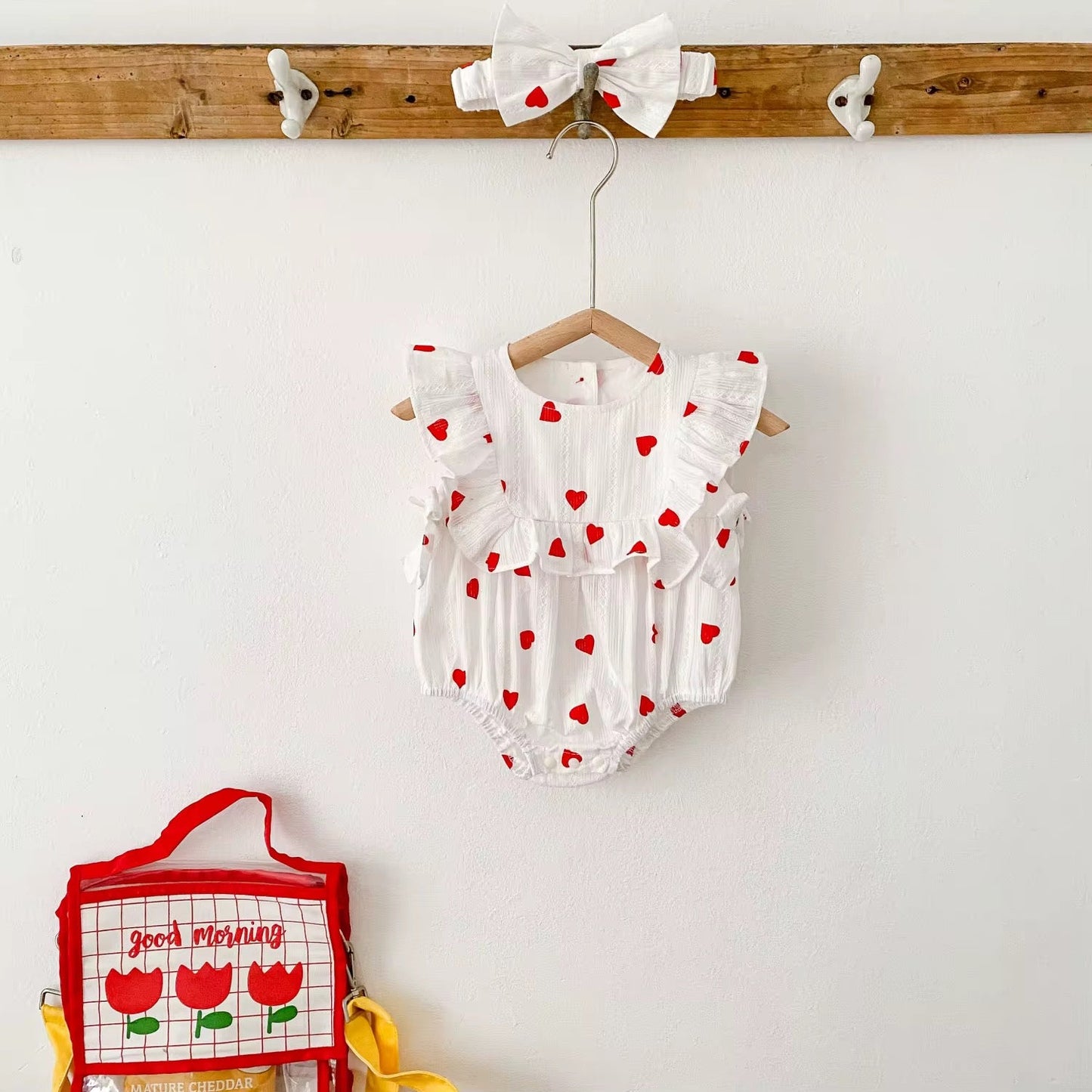 Lovebug Romper Set - Les Pas De Bébé