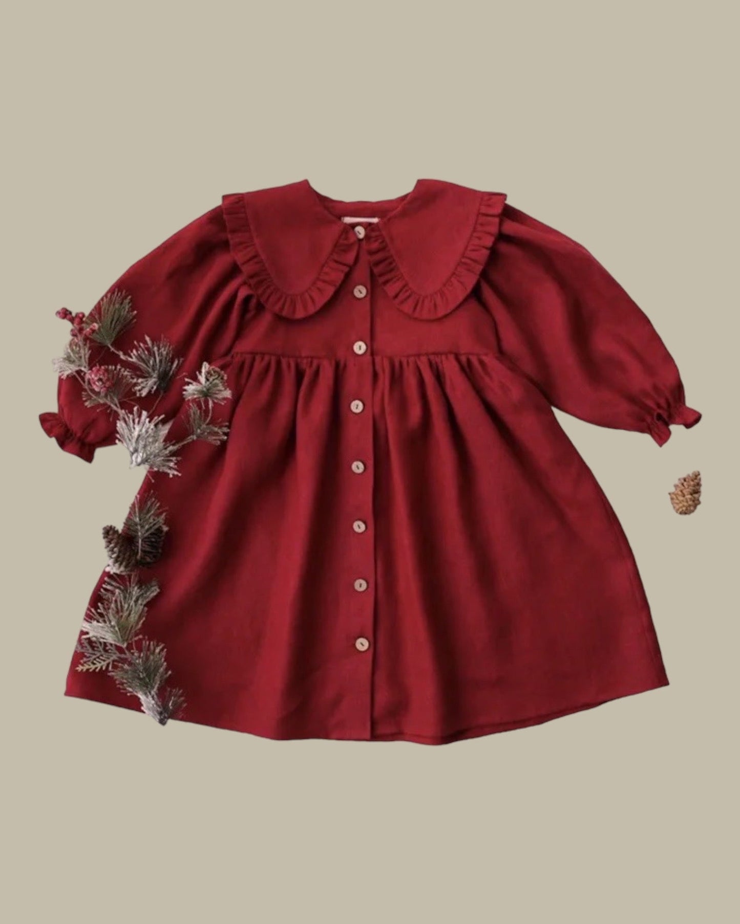Miss Red Dress - Les Pas De Bébé