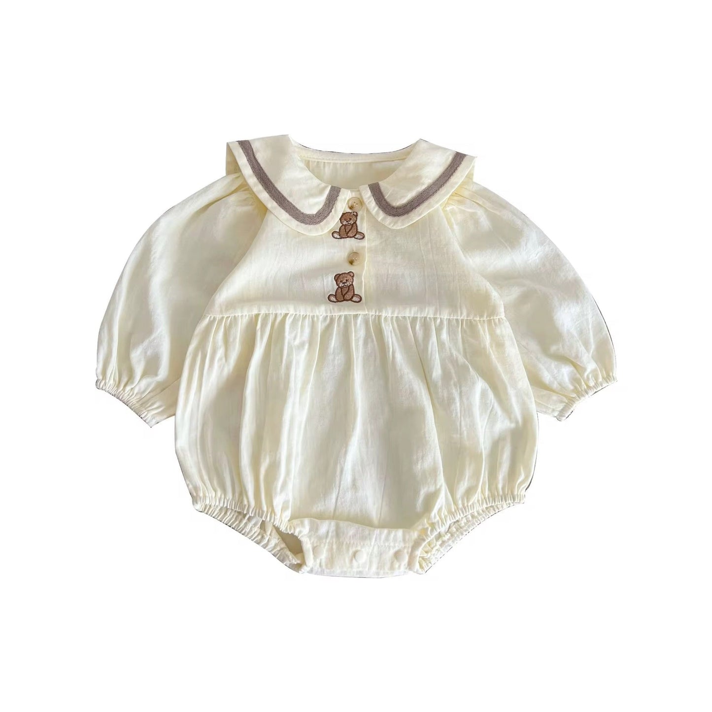Royal Teddy Romper - Les Pas De Bébé