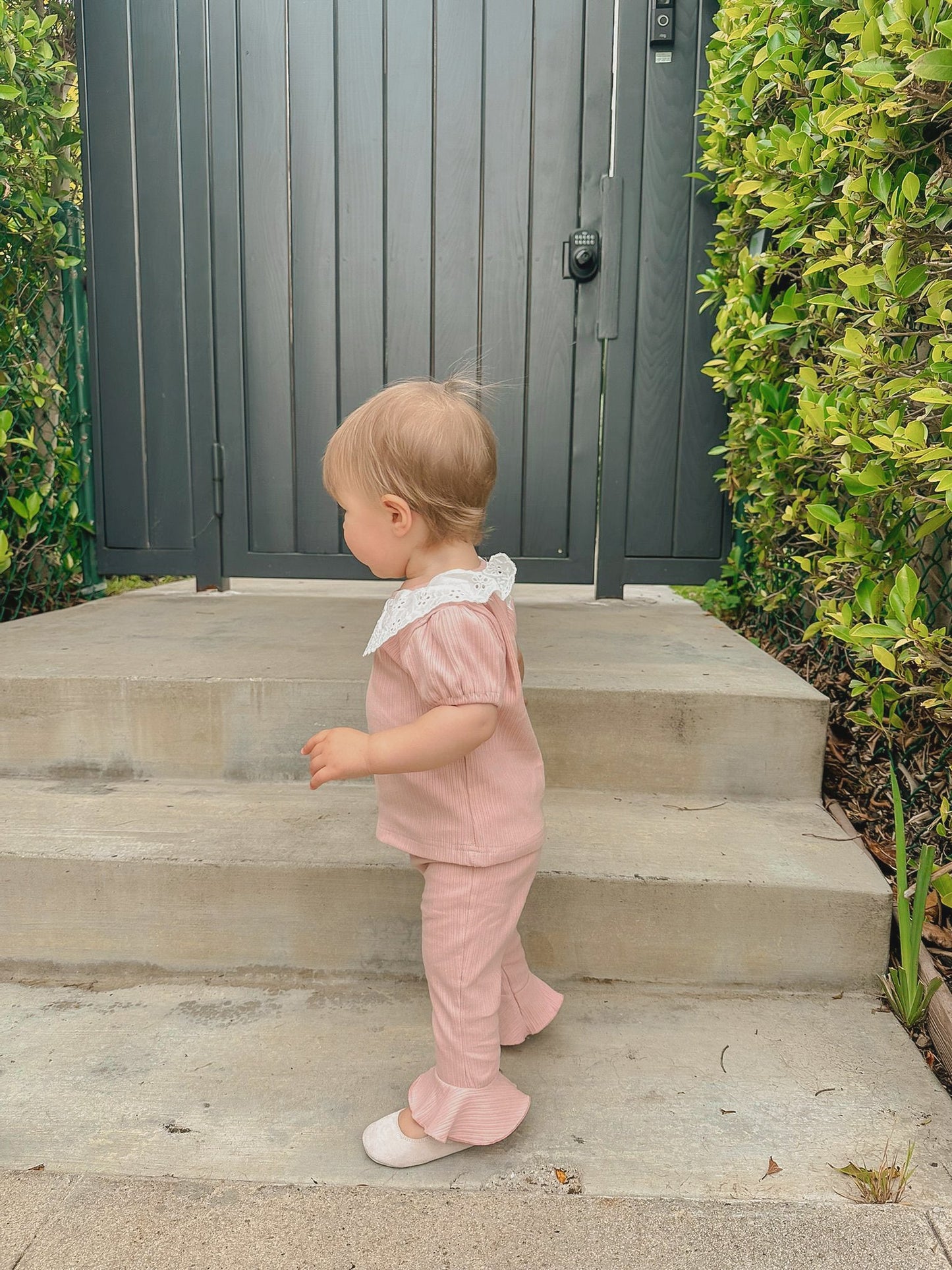 Short Sleeve Set - Les Pas De Bébé