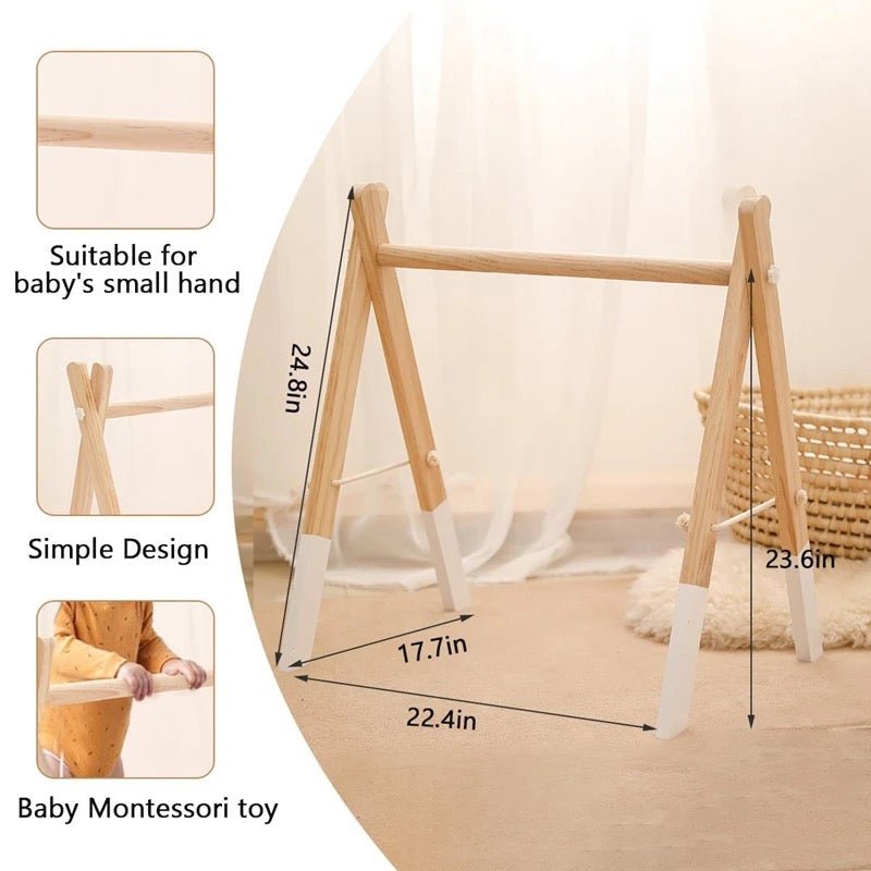 Wooden Play Gym - Les Pas De Bébé