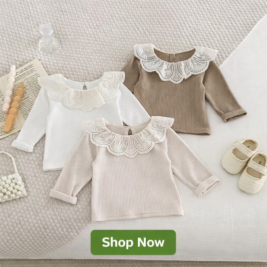 Minimal Cotton Baby Shirt