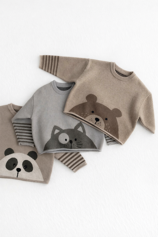 Cozy Knit Zoo Sweater