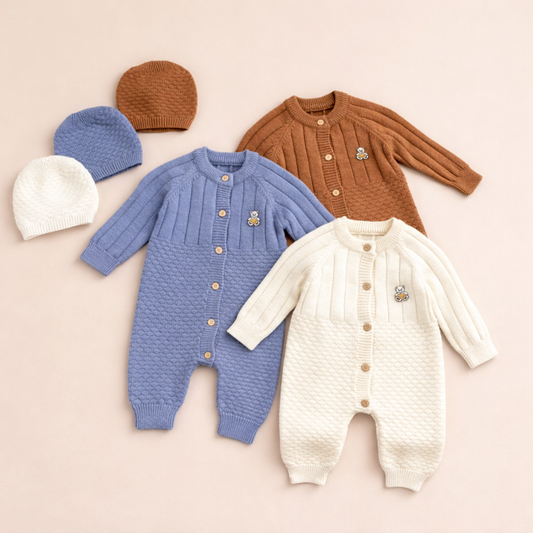 Cozy Knitted Set for Babies