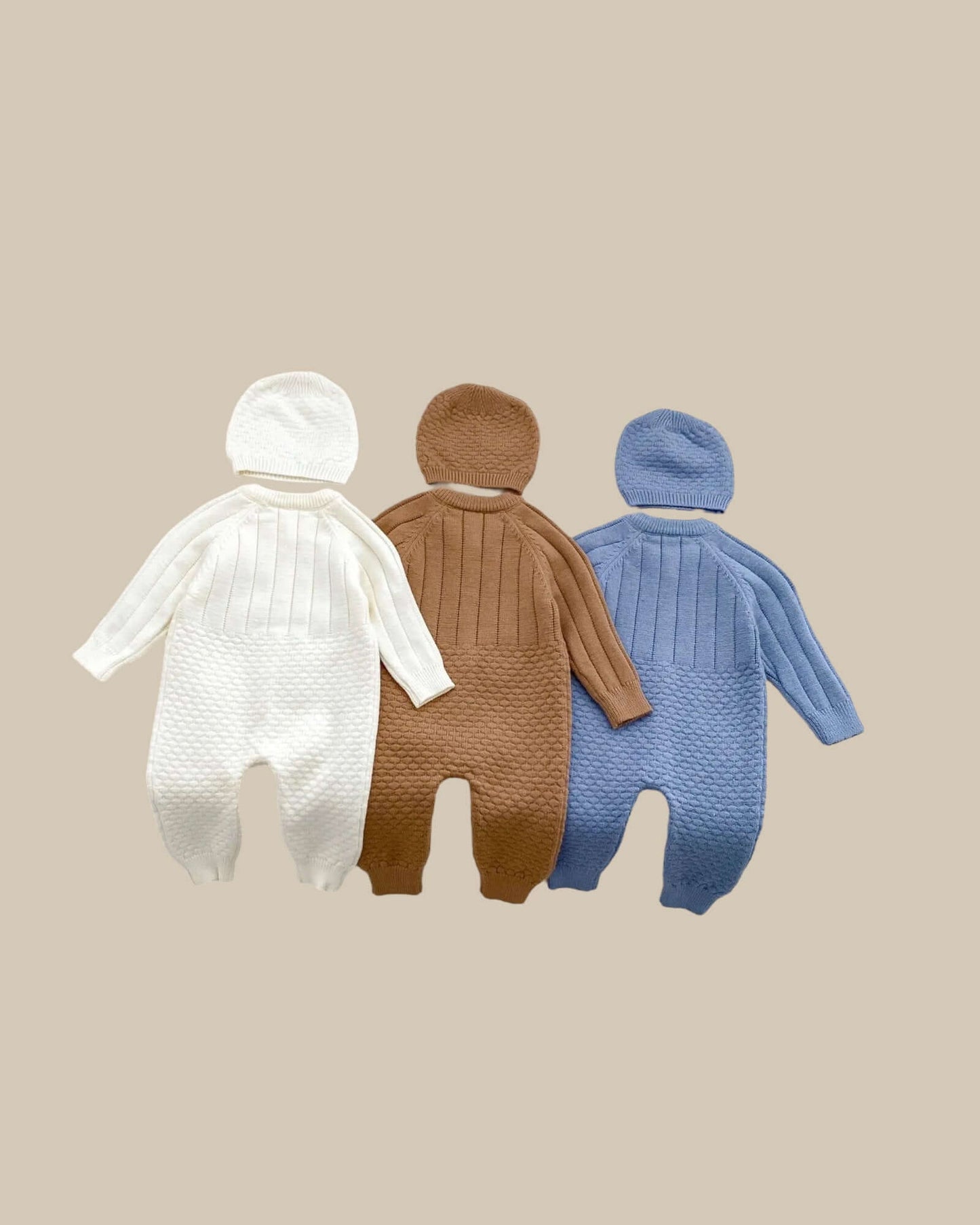 Bear Duo knitted Set - Les Pas De Bébé