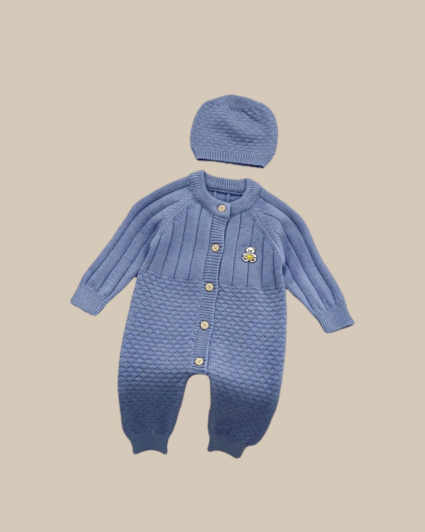 Bear Duo knitted Set - Les Pas De Bébé