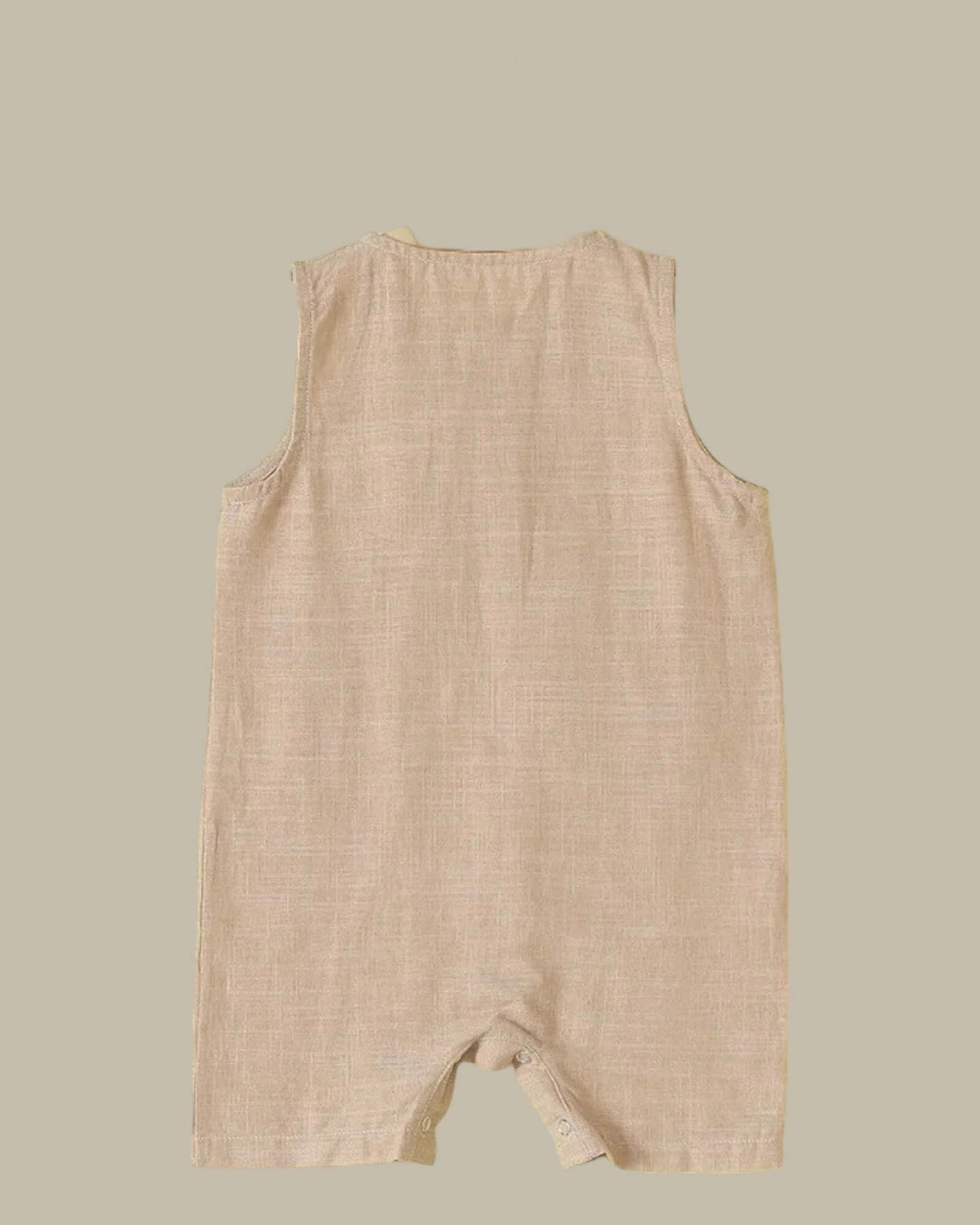 Linen Romper - Les Pas De Bébé
