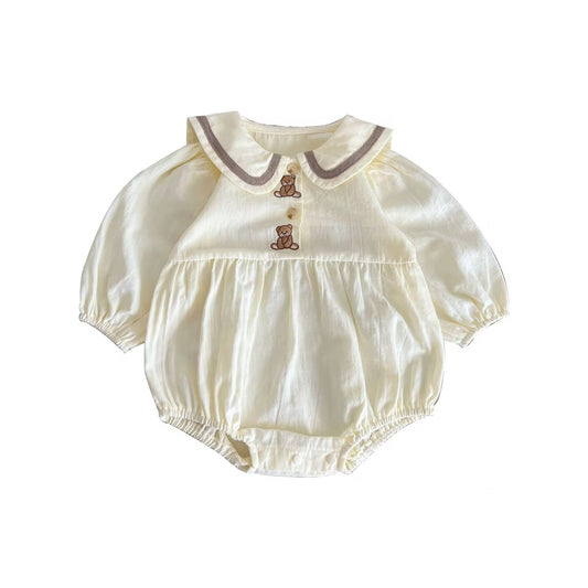 Royal Teddy Romper - Les Pas De Bébé