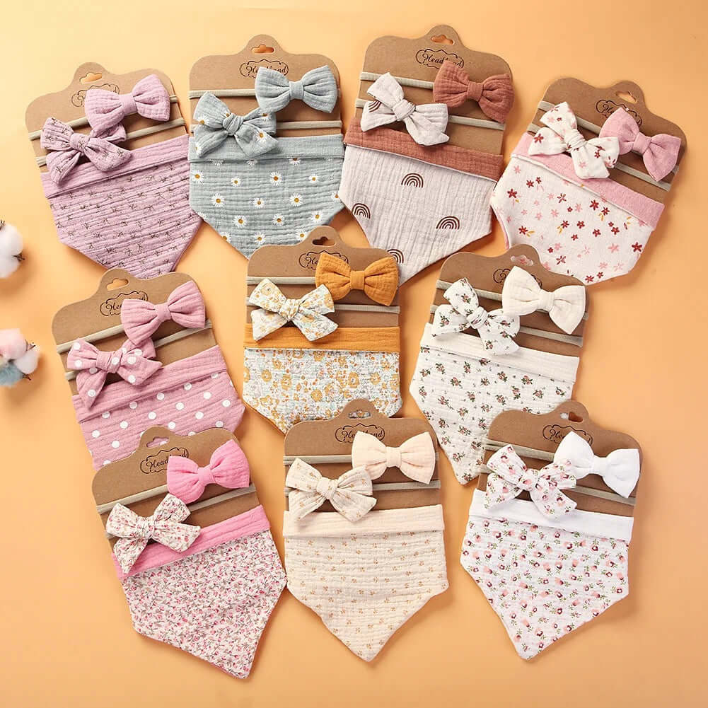 Three piece muslin set - Les Pas De Bébé