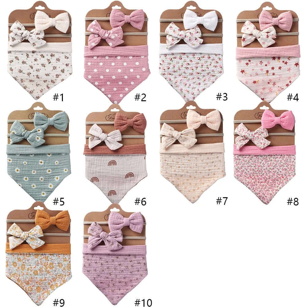 Three piece muslin set - Les Pas De Bébé